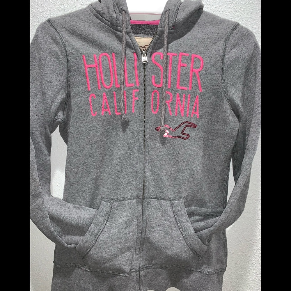 Hollister Zip up hoodie US S